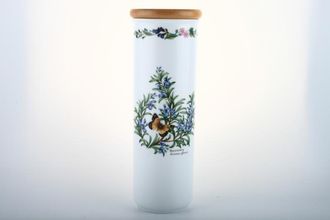 Royal Worcester Worcester Herbs Storage Jar + Lid With wooden lid 4 1/4" x 12"