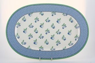 Sell Villeroy & Boch Provence - Blue and White Oval Platter 16 1/4"