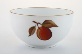 Royal Worcester Evesham - Gold Edge Sugar Bowl - Open (Tea) Cherry, Blackcurrant, Red Plum 4 3/4"
