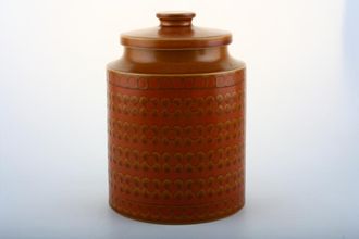 Hornsea Saffron Storage Jar + Lid 7 1/2"