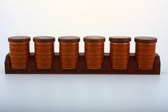 Sell Hornsea Saffron Spice Jars And Rack