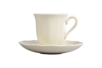 Wedgwood Queen's Plain - Queen's Shape Coffee Cup Cup Only