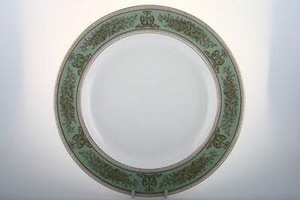 Sell Wedgwood Columbia - Sage Green and Gold Platter Round 13 3/8"