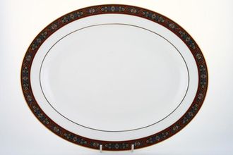 Royal Crown Derby Dauphin - A 1322 Oval Platter 13 5/8"