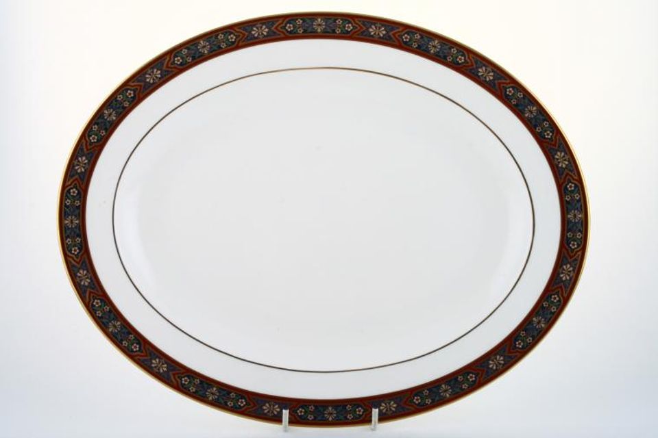 Royal Crown Derby Dauphin - A 1322 Oval Platter 13 5/8"