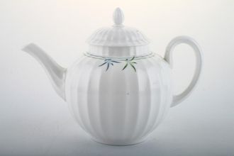 Royal Worcester Green Bamboo Teapot 3/4pt