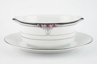 Noritake Seance - 3791 Sauce Boat and Stand Fixed