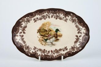 Sell Palissy Game Series - Birds Sauce Boat Stand oval - mallard 7 3/4"