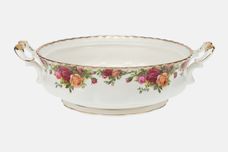 Royal Albert Old Country Roses - Made in England Vegetable Tureen Base Only thumb 1
