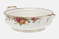 Royal Albert Old Country Roses - Made in England Vegetable Tureen Base Only thumb 3