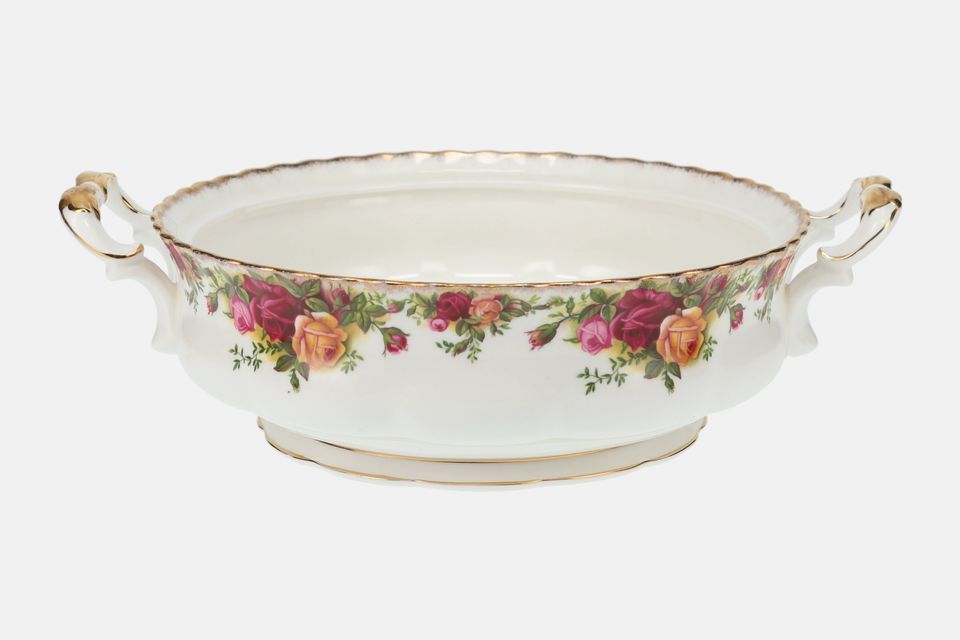 Royal Albert Old Country Roses - Made in England Vegetable Tureen Base Only