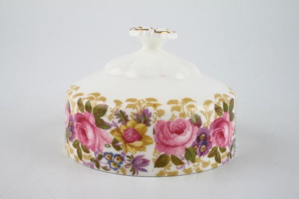 Royal Albert Serena Butter Dish Lid Only Round 4"