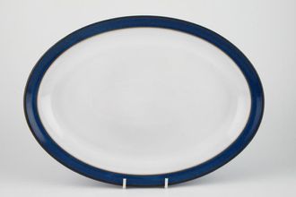 Denby Imperial Blue Oval Platter 13"