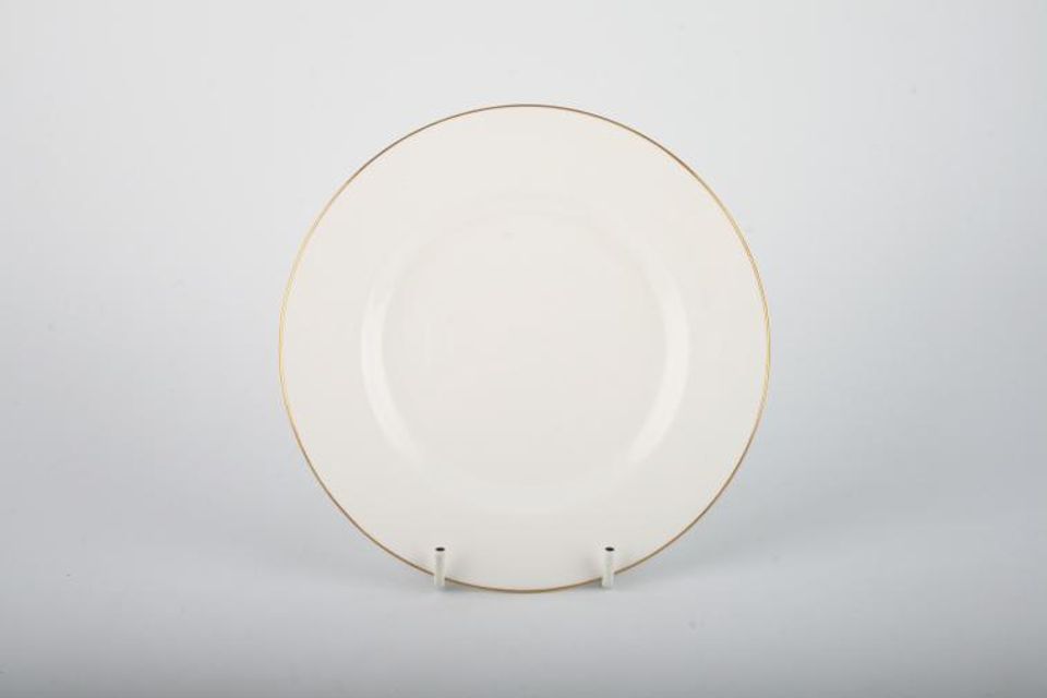 Queen Anne White with Thin Gold Line Tea / Side Plate 6 5/8"