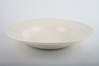 Wedgwood Paul Costelloe Pasta Bowl Cream- Rimmed 12" x 2"
