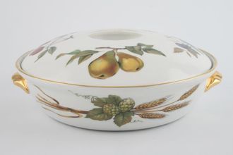 Sell Royal Worcester Evesham - Gold Edge Casserole Dish + Lid Round, Shape 22, Size 3, Smooth handles, Straight handle on the lid 1 1/2pt