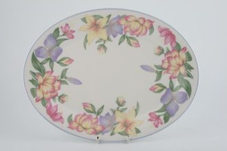 Royal Doulton Blooms Oval Platter 13 1/2"