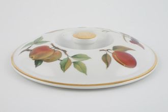 Royal Worcester Evesham - Gold Edge Casserole Dish Lid Only Round, Shape 23, Size 6, Knob on the lid 1 1/2pt