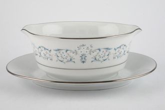 Noritake Lorraine - 6785 Sauce Boat and Stand Fixed