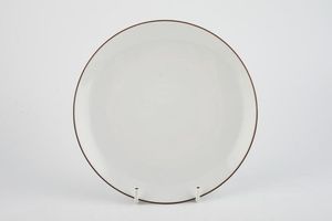 Thomas White with Thin Brown Line Breakfast / Lunch Plate