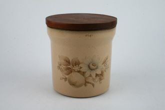 Sell Denby Memories Storage Jar + Lid wooden lid 4" x 4"