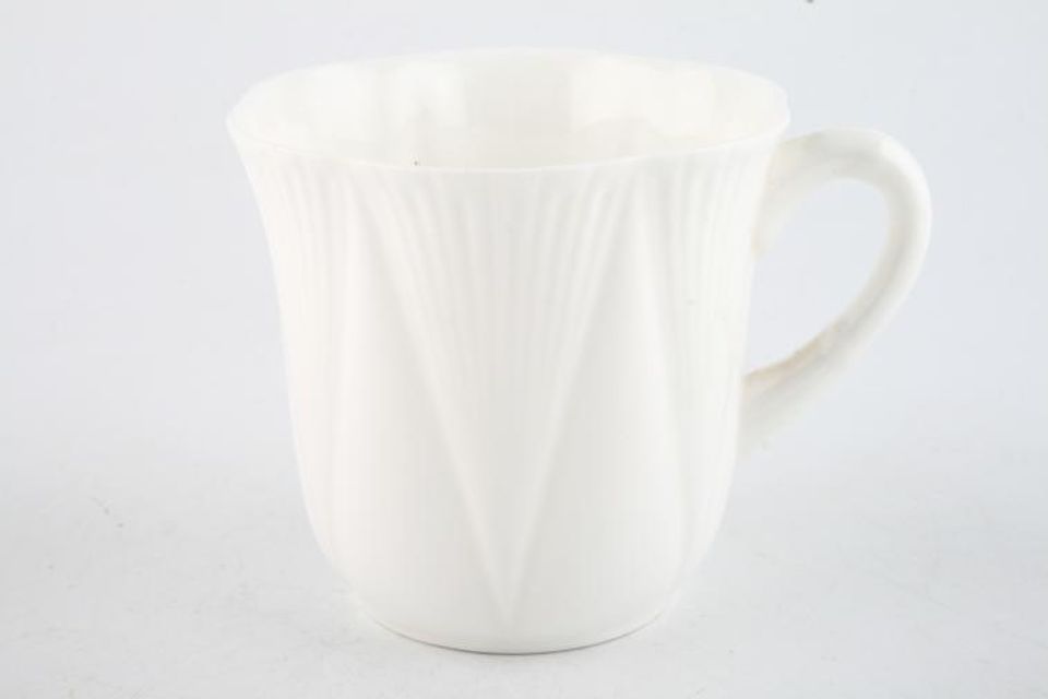 Shelley Dainty White Breakfast Cup