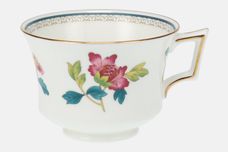 Wedgwood Chinese Flowers Teacup Windsor Shape | Gold Edge 3 3/4" x 2 1/2" thumb 1