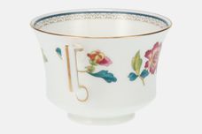 Wedgwood Chinese Flowers Teacup Windsor Shape | Gold Edge 3 3/4" x 2 1/2" thumb 2