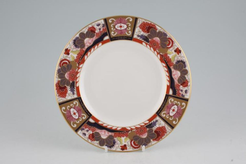 Royal Worcester Lord Nelson Service Salad/Dessert Plate Accent Rim 8"