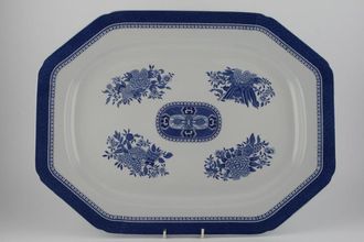 Sell Spode Fitzhugh Blue Oblong Platter 18 1/2"