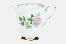 Royal Stafford Roses To Remember - Pink + Grey Milk Jug 1/2pt thumb 1