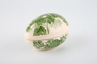 Masons Fruit Basket - Green Egg trinket box 3"