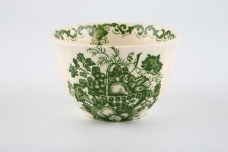 Sell Masons Fruit Basket - Green Miniatures Sugar Bowl - Open 2 1/2"
