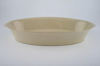 Sell Denby Drama Serving Dish Cream - Oval, Eared 13 3/8" x 6 5/8"