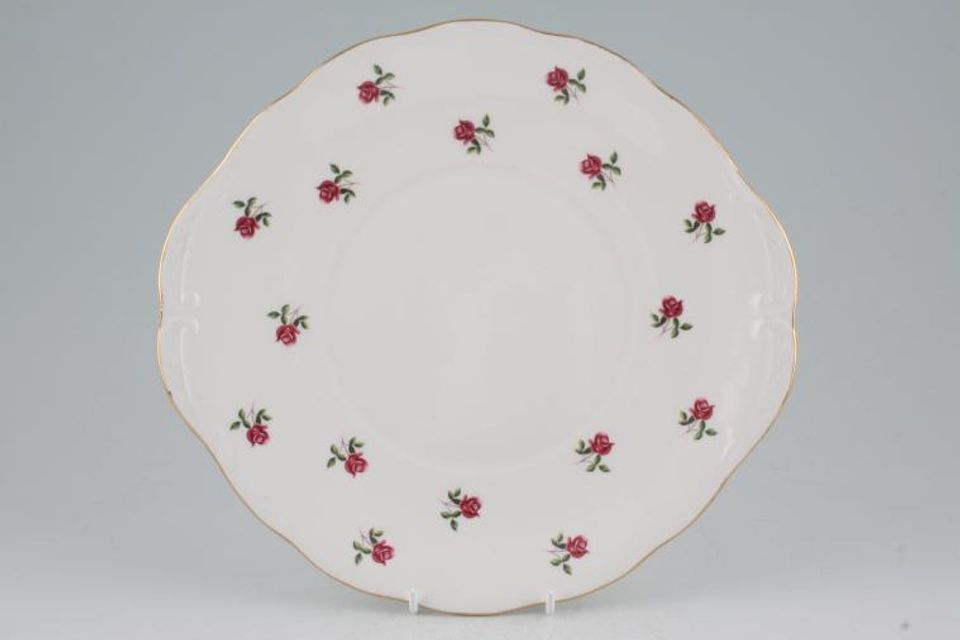 Colclough Fragrance - 7433 Cake Plate Round - Eared 10 1/4"