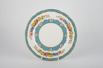 Crown Staffordshire Tunis - Blue Tea / Side Plate 7"
