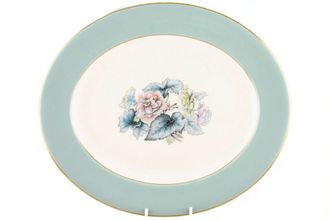 Royal Worcester Woodland - Blue Oval Platter 15"