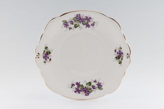 Sell Duchess Violets Cake Plate Eared, Round 9 1/4"