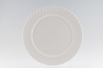 Royal Doulton Cascade - H5073 - White Fluted Round Platter 12"
