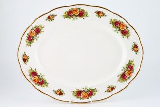 Sell Elizabethan English Garden Oval Platter 13 1/2"