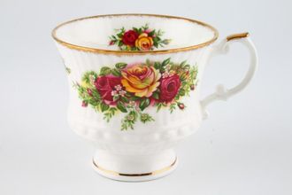 Sell Elizabethan English Garden Teacup Gold band above the edge of foot 3 1/4" x 2 7/8"