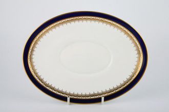 Aynsley Embassy - Cobalt - Smooth Rim Sauce Boat Stand