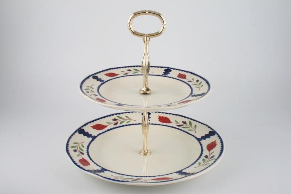Adams Lancaster Cake Stand 2 tier, approx.10", 8"