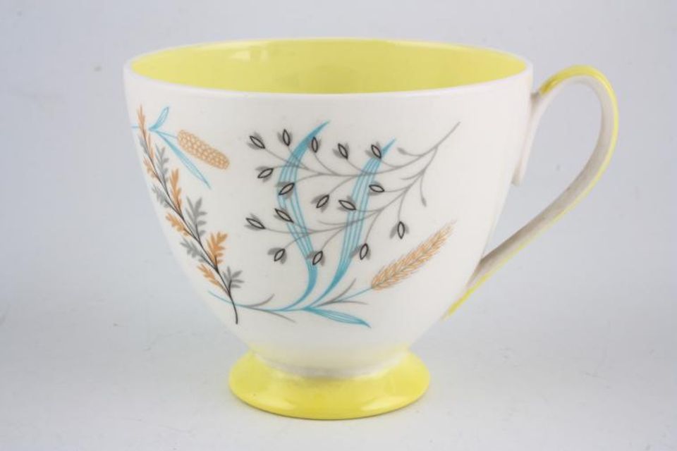 Queen Anne Glade Teacup Yellow 3 1/4" x 2 3/4"