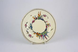 Sell Crown Staffordshire Hollyhock Tea / Side Plate Patterned Edge 6 1/4"
