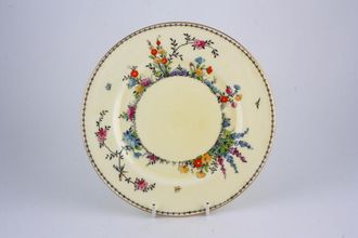 Sell Crown Staffordshire Hollyhock Salad/Dessert Plate Patterned Edge 8 1/4"