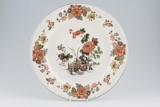 Sell Wedgwood Eastern Flowers - Green Edge Platter Round 12 3/4"