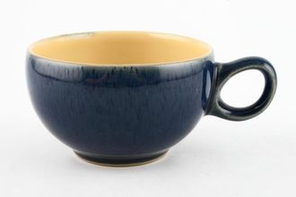 Denby Cottage Blue Teacup Rounder Handle Opening 3 1/2" x 2 1/4"