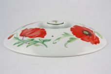 Royal Worcester Poppies Casserole Dish + Lid Round, covered, shallow dish, no handles 1 1/2pt thumb 2