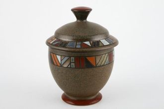 Denby Marrakesh Sugar Bowl - Lidded (Tea) Footed